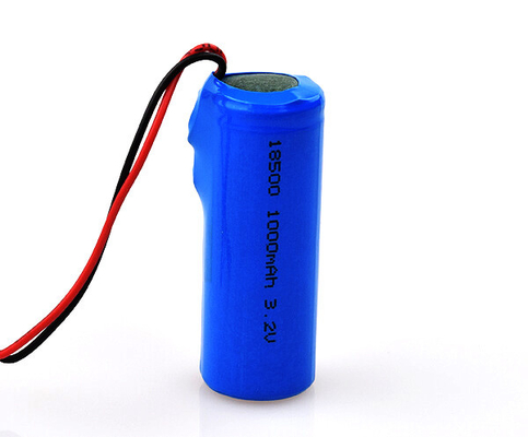 LiFePO4 लिथियम आपातकालीन निकास संकेत बैटरी 18500 3.2V 1000mAh