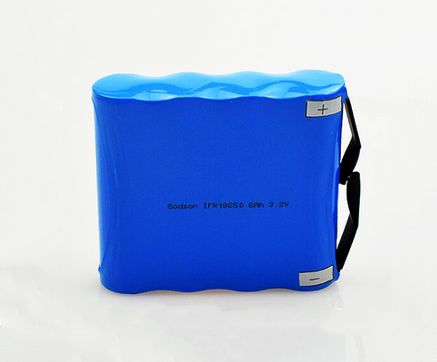 18650 LiFePO4 एक्जिट लाइट बैटरी पैक साइड बाय साइड टाइप 3.2V 6000mAh सेल