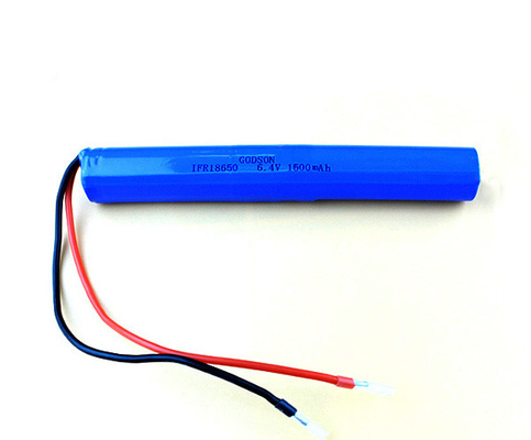 1500mAh इमरजेंसी लाइट लिथियम बैटरी लिथियम आयरन फॉस्फेट बैटरी 6.4V