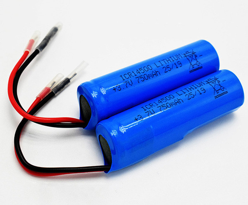 750mAh इमरजेंसी लाइट लिथियम बैटरी गंधहीन 3.7 वोल्टेज ICR14500