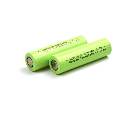 2200mAh रिचार्जेबल लिथियम आयरन बैटरी ICR18650 3.7V लिथियम आयन