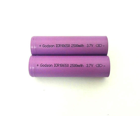 ICR18650 लिथियम आयन बैटरी इमरजेंसी लाइट बैटरी पर्यावरण के अनुकूल 2500mAh