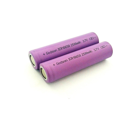 ICR18650 लिथियम आयन बैटरी इमरजेंसी लाइट बैटरी पर्यावरण के अनुकूल 2500mAh