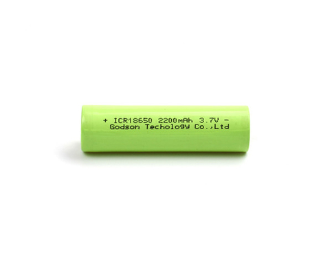 2200mAh लिथियम आयन बैटरी इमरजेंसी लाइट बैटरी ICR18650 3.7V