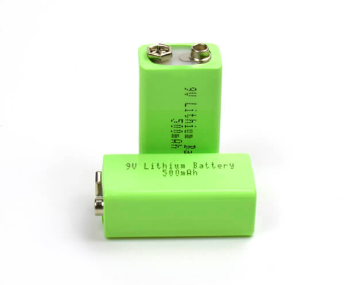 यूएसबी के साथ लिथियम आयरन इमरजेंसी लाइट लिथियम बैटरी 500mAh 9V