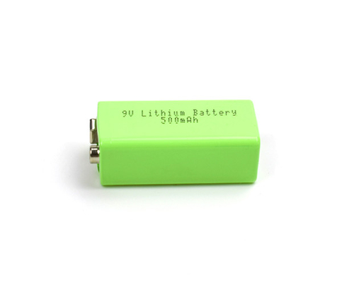 यूएसबी के साथ लिथियम आयरन इमरजेंसी लाइट लिथियम बैटरी 500mAh 9V