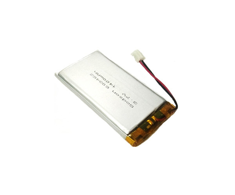 प्रकाश स्थिरता 603462 लिथियम पॉलिमर बैटरी 1400mAh 3.7V बिक्री के लिए