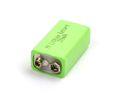 USB शामिल 9V 300mAh बैटरी लिथियम रिचार्जेबल एनर्जी पैक
