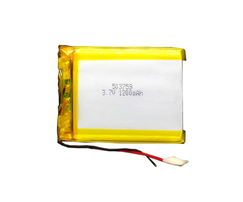 1200mAh लिथियम आयन बैटरी इमरजेंसी लाइट 503759 3.7 V 24g