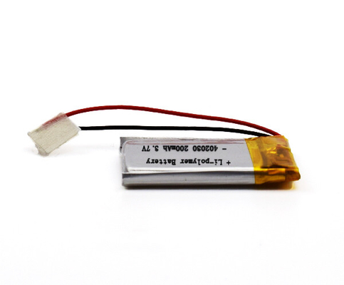 200mAh लिथियम आयन बैटरी इमरजेंसी लाइट 402030 3.7 वोल्ट 10g