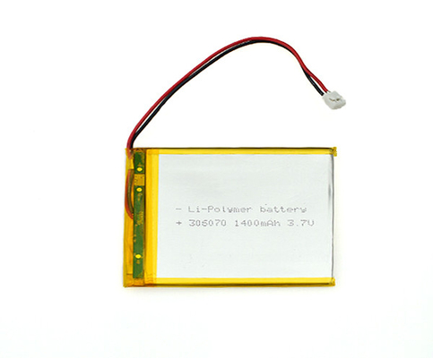 प्रकाश 3.7 वी लिथियम आयन बैटरी 1400mah 35g पॉलिमर सेल