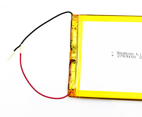 2769101 लिथियम आयन बैटरी इमरजेंसी लाइट 2400mAh 3.7V पॉलिमर सेल