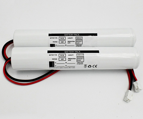 नी सीडी रिचार्जेबल बैटरी पैक D4000mAh 3.6V साइकिल लाइफ बैटरी
