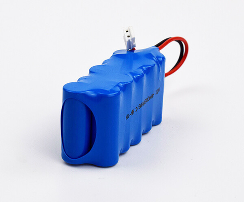 हाई टेम्प एक्जिट लाइट बैटरी पैक Ni MH 2 3AAA 300mAh 12V