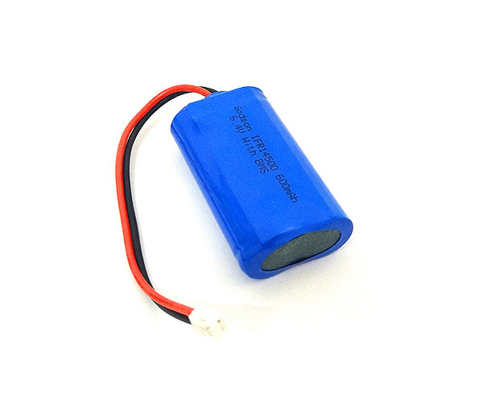 IFR14500 इमरजेंसी लाइट लिथियम बैटरी LiFePO4 3.2V 600mAh
