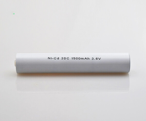 आपातकालीन प्रकाश व्यवस्था के लिए 55 डिग्री SC1500mAh निकड बैटरी पैक 3.6 V