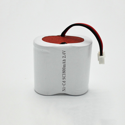 निकल कैडमियम रिचार्जेबल बैटरी पैक SC1800mAh 2.4V