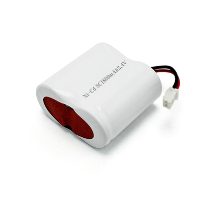 निकल कैडमियम रिचार्जेबल बैटरी पैक SC1800mAh 2.4V