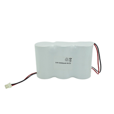 NiCD आपातकालीन निकास लाइट बैटरी D4500mAh 3.6 V सुरक्षित बैटरी