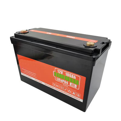 100Ah 12V LiFePO4 रिचार्जेबल बैटरी 1800W गोल्फ कार्ट बैटरी लिथियम बैटरी
